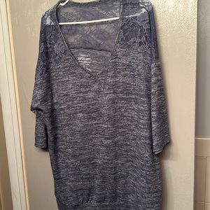 Torrid light blue top